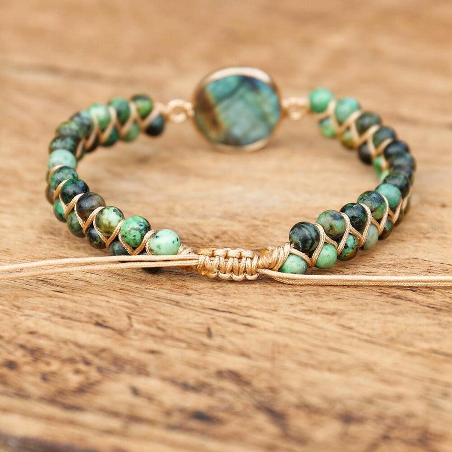 Adjustable Labradorite Bracelet