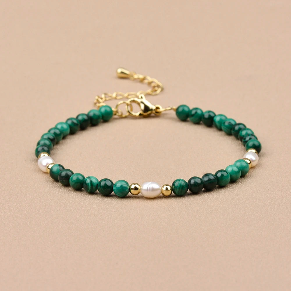 Malachite Green Bracelet | Balance & Protection