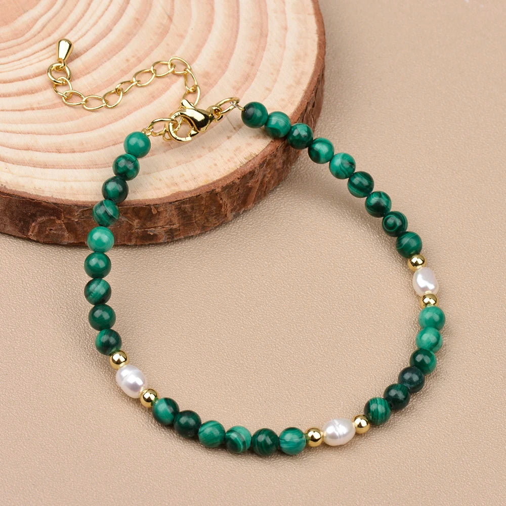 Malachite Green Bracelet | Balance & Protection