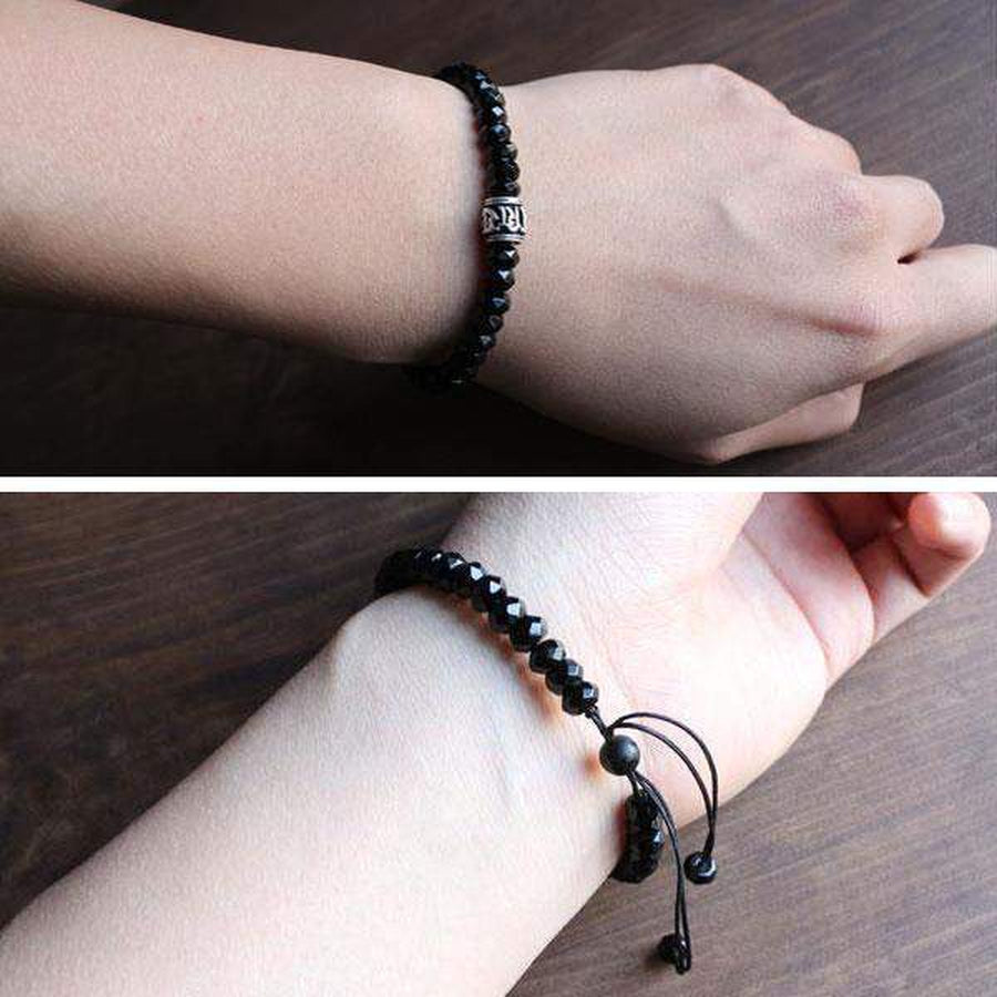 Black Agate Detox Bracelet.