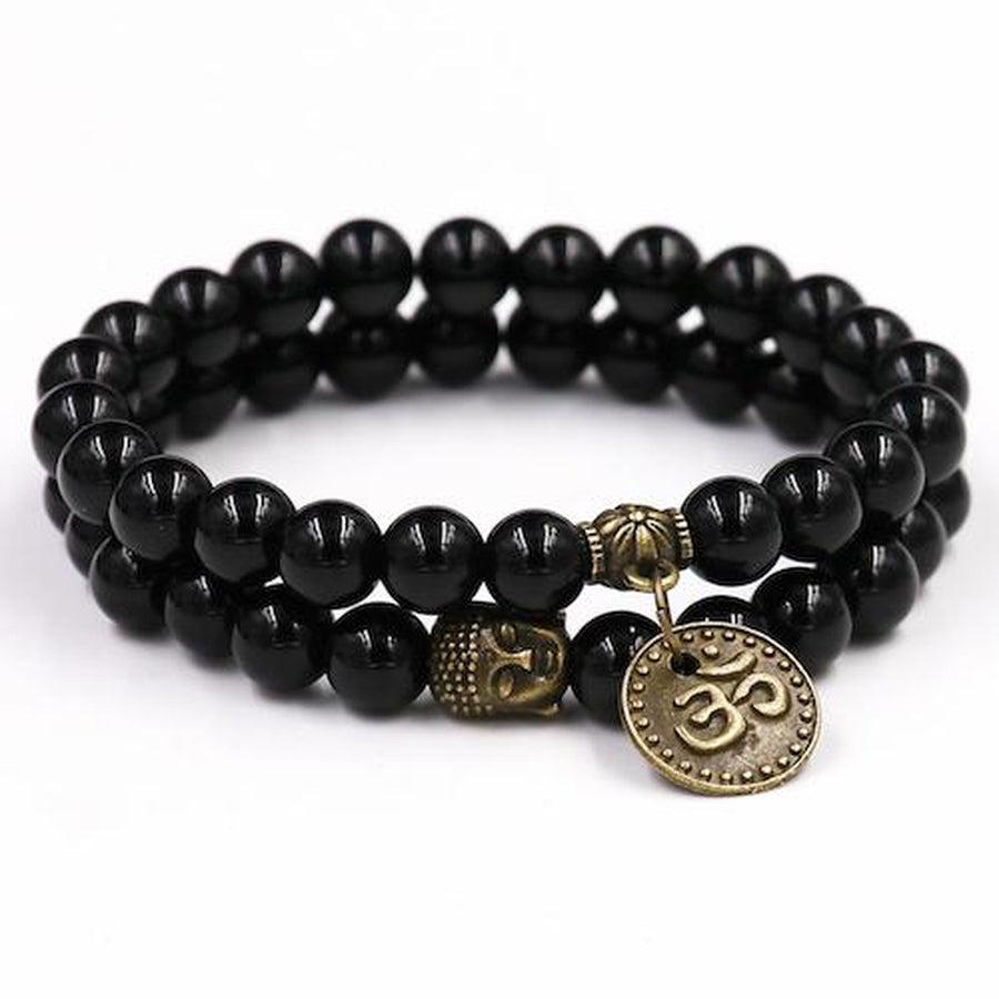 Black Onyx Mens Bracelet