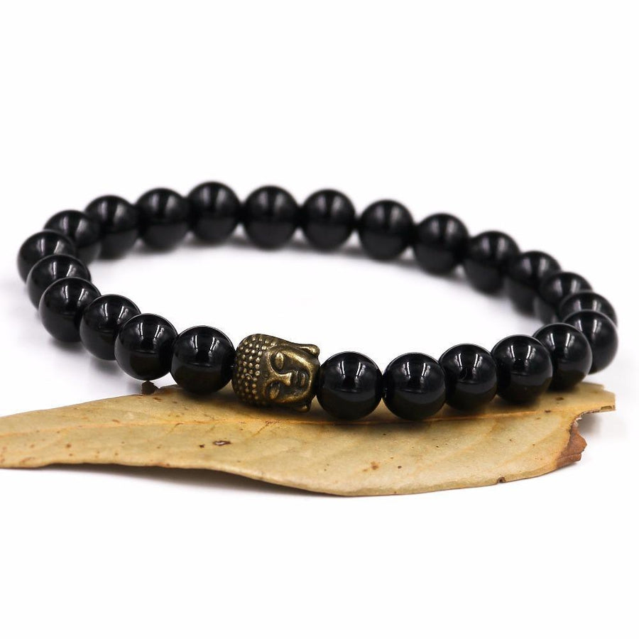 Black Onyx Mens Bracelet