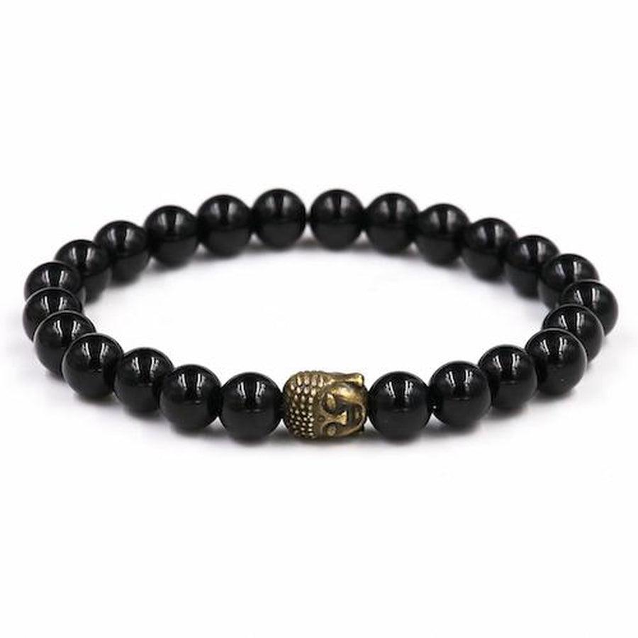 Black Onyx Mens Bracelet