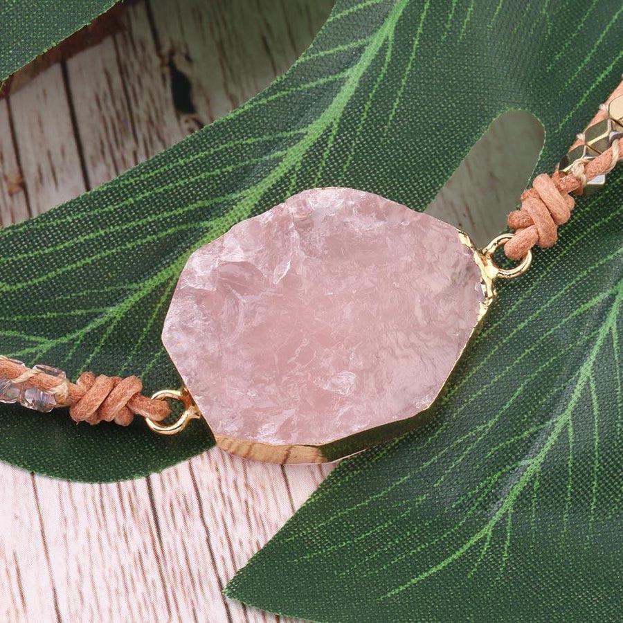 Rose Quartz Healing Bracelet – Natural Crystal Energy