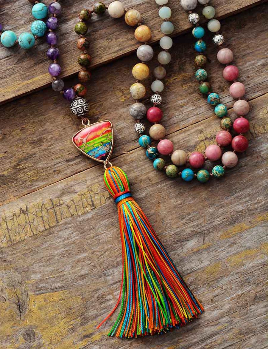 Multi Stones 108 Beads Mala
