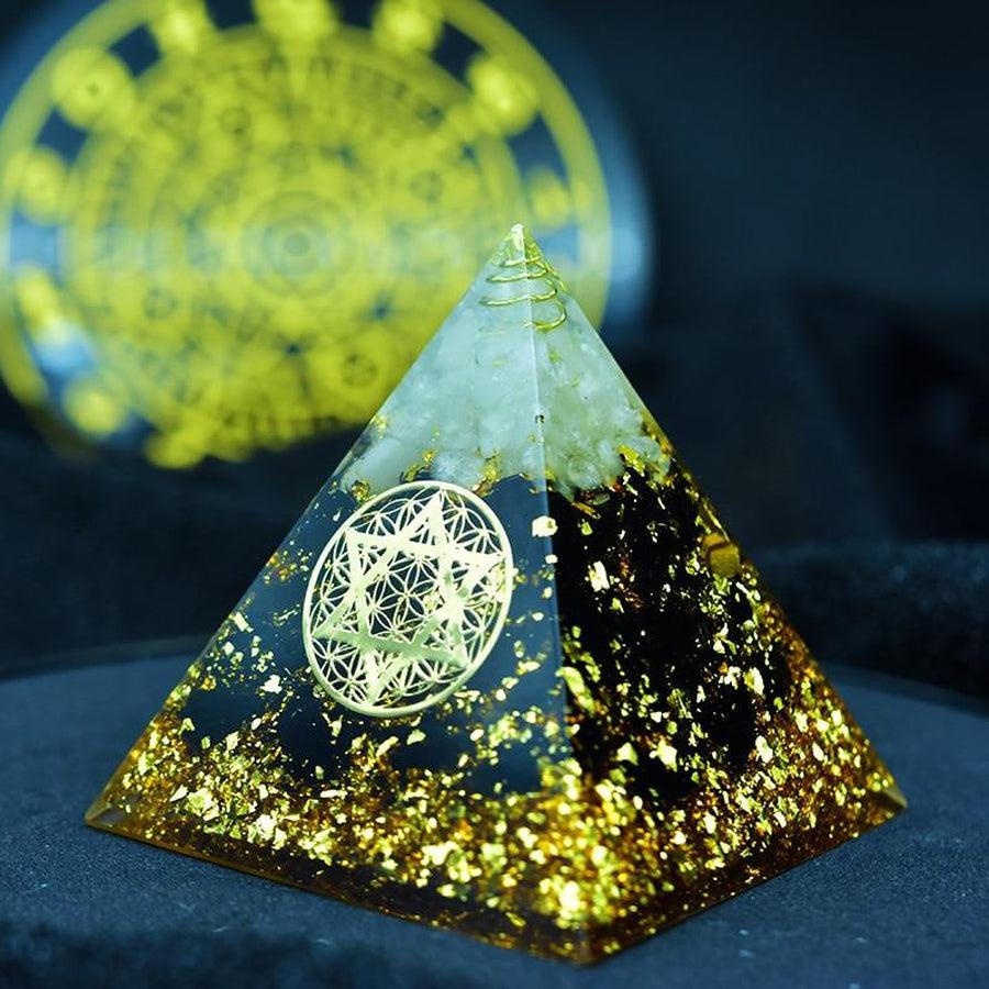 Obsidian Protection Pyramid