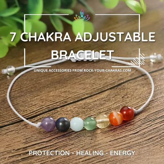 7 Chakra Adjustable Bracelet