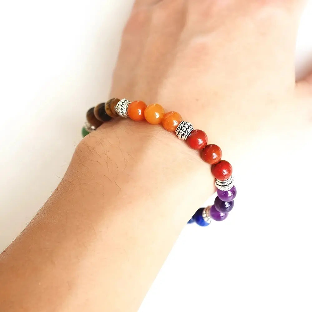 7 chakras bracelet with Harmony