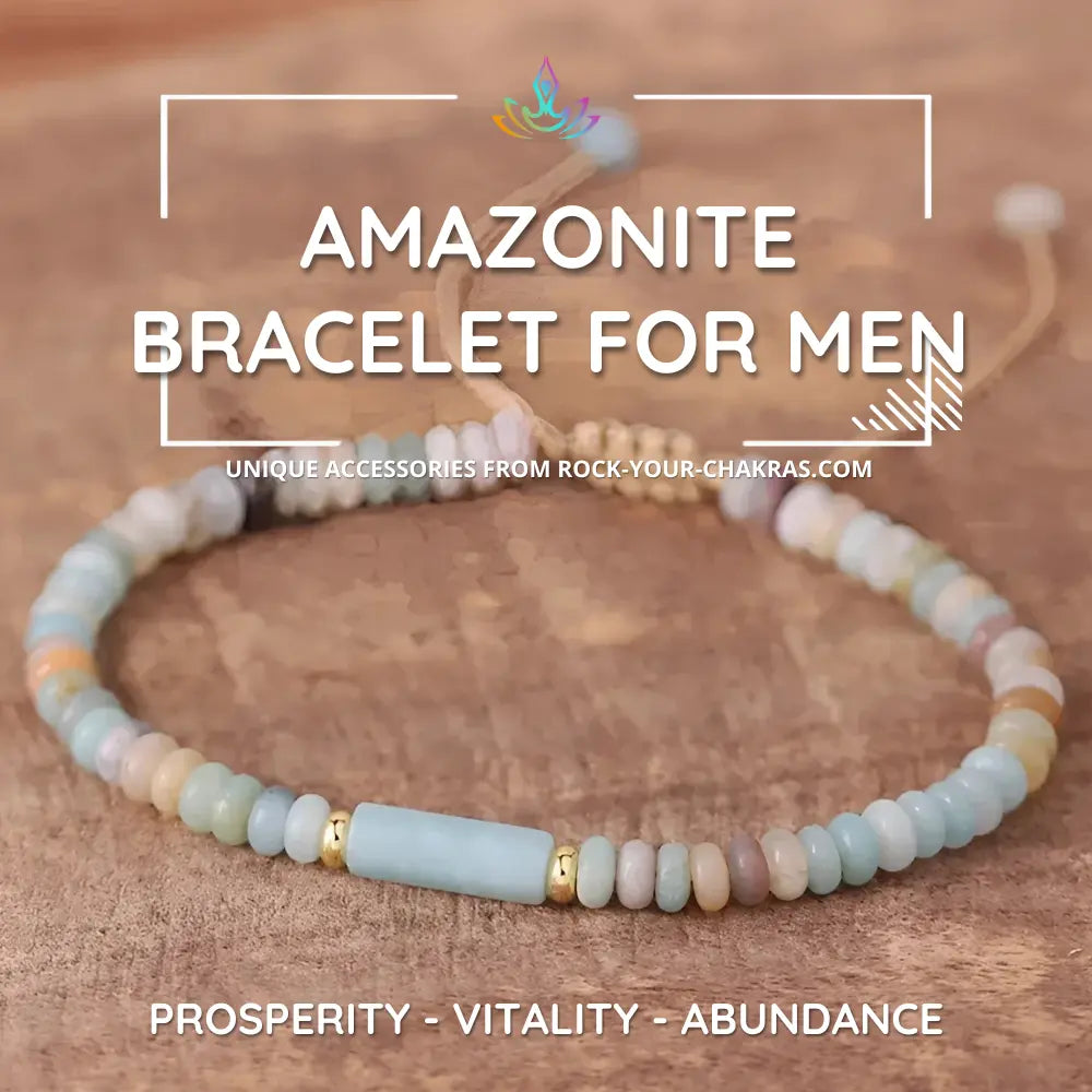 Amazonite Bracelet for Men