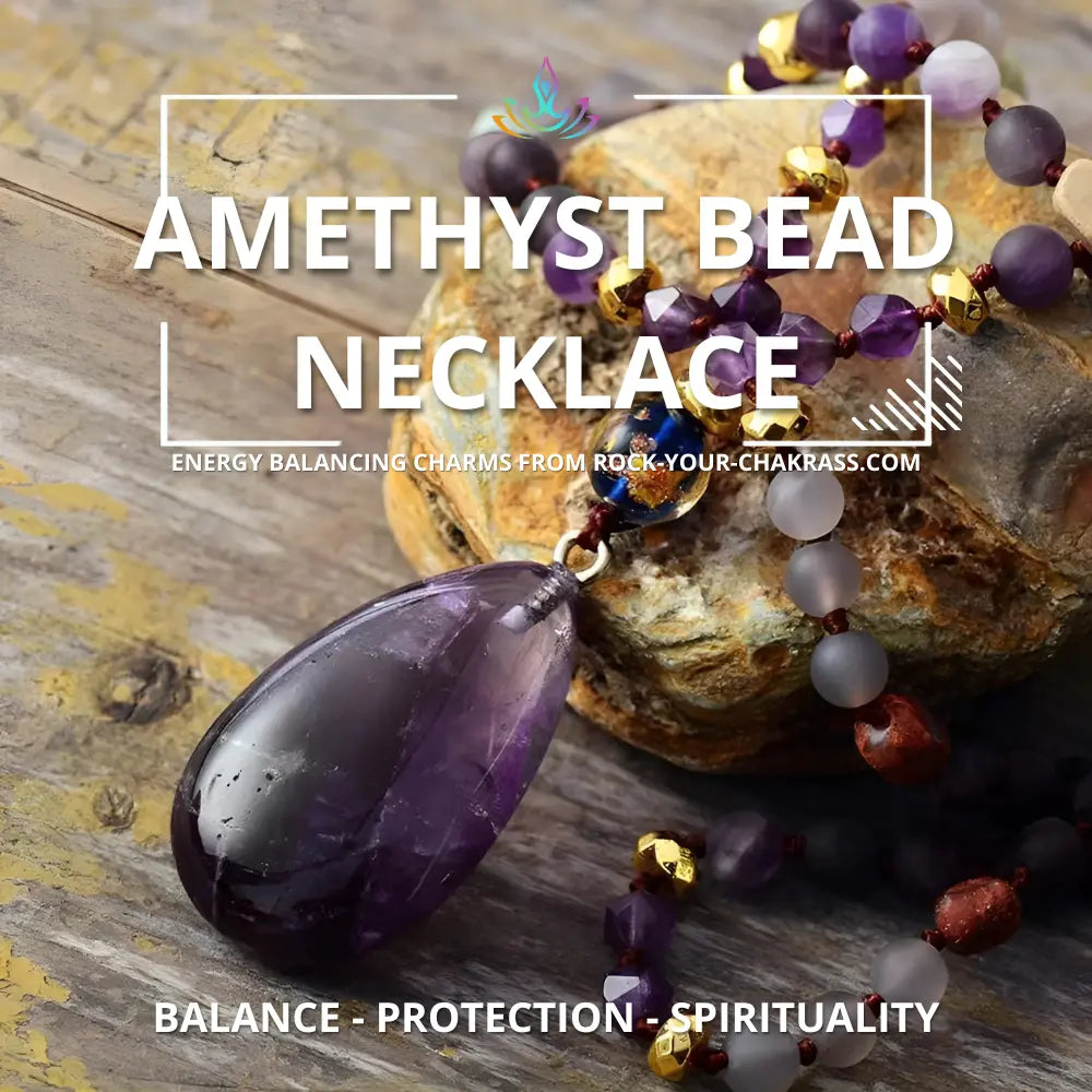 Amethyst Bead Necklace