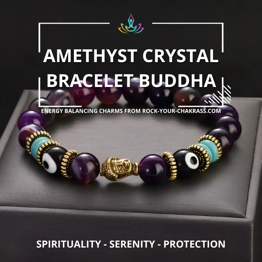 Amethyst Crystal Bracelet
Buddha