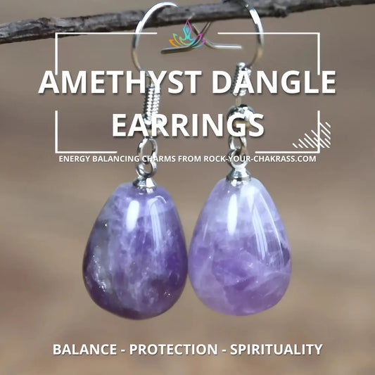 Amethyst Dangle Earrings