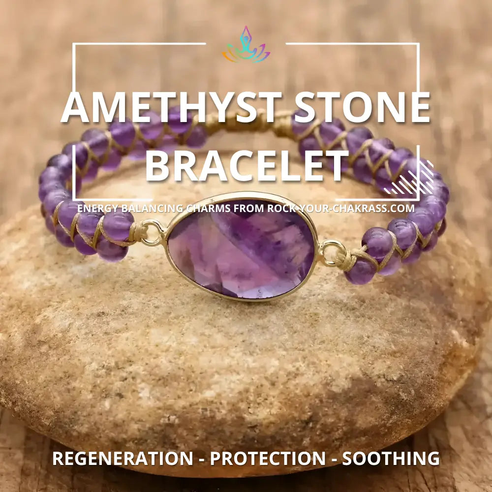 Amethyst Stone Bracelet