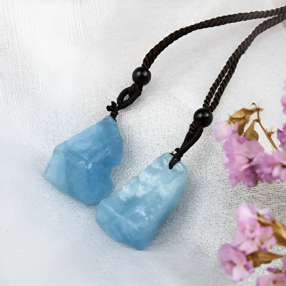 Aquamarine Stones Blue Pendant