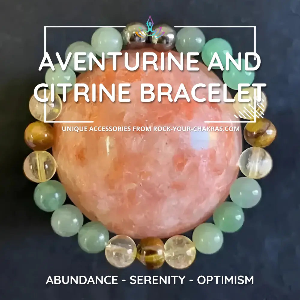 Aventurine and Citrine Bracelet