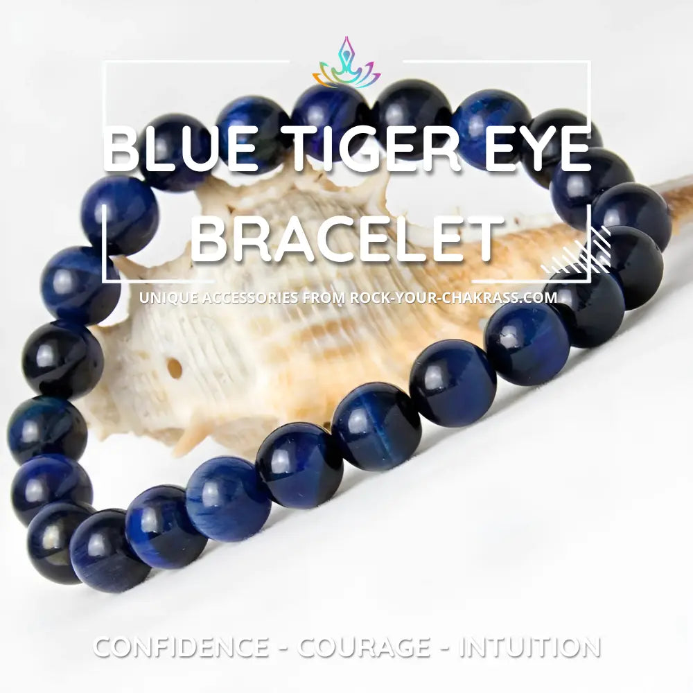 Blue Tiger Eye Bracelet