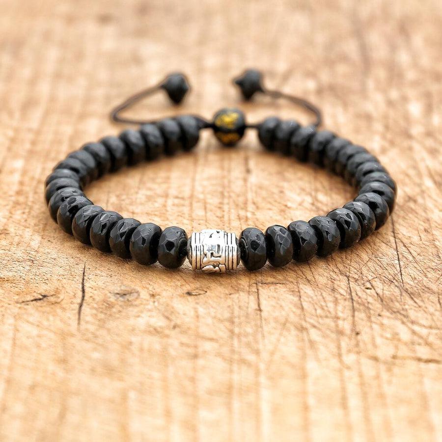 Matte Black Onyx Meditation Bracelet