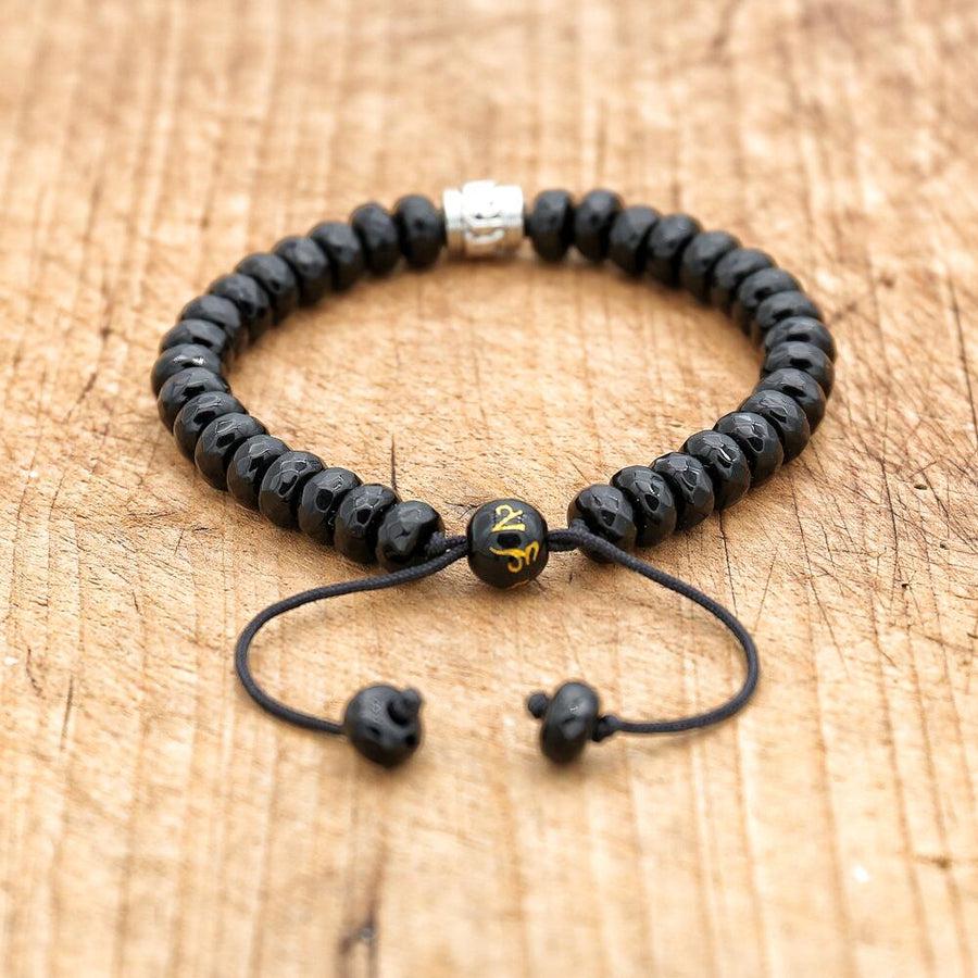 Matte Black Onyx Meditation Bracelet