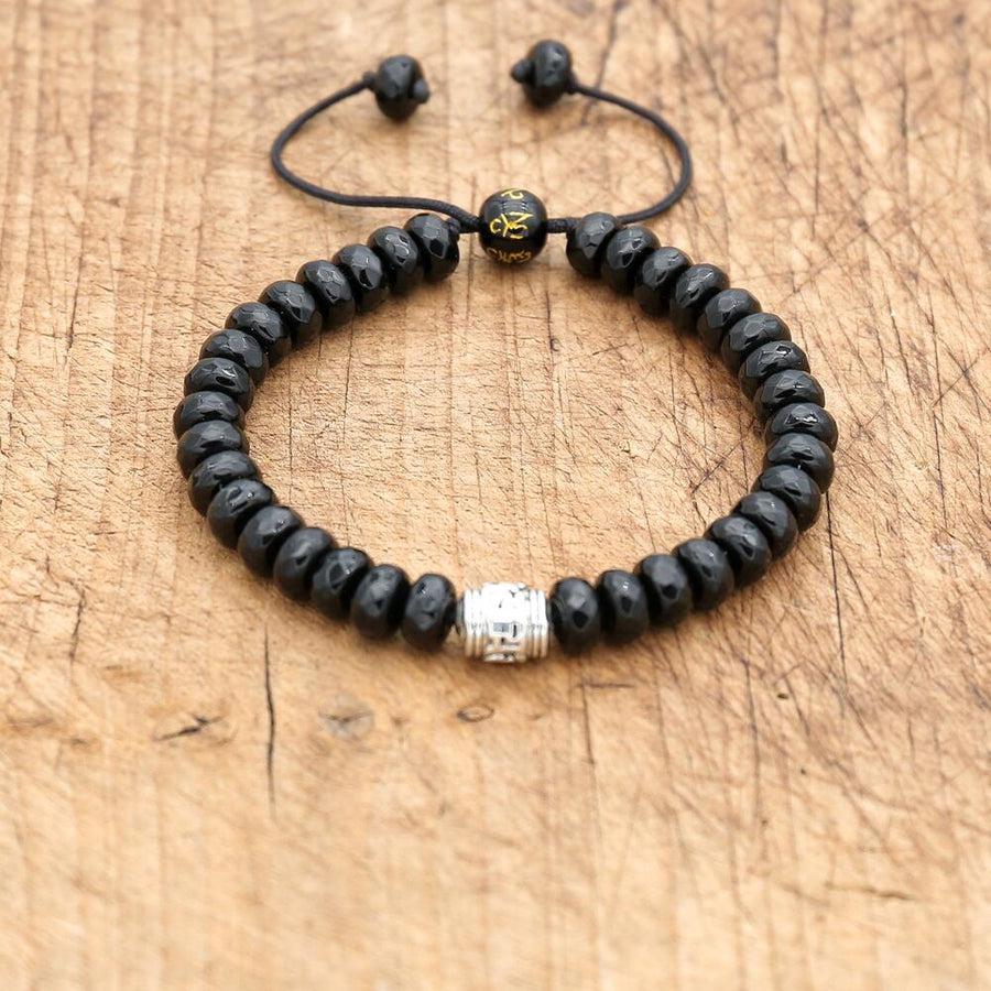 Matte Black Onyx Meditation Bracelet