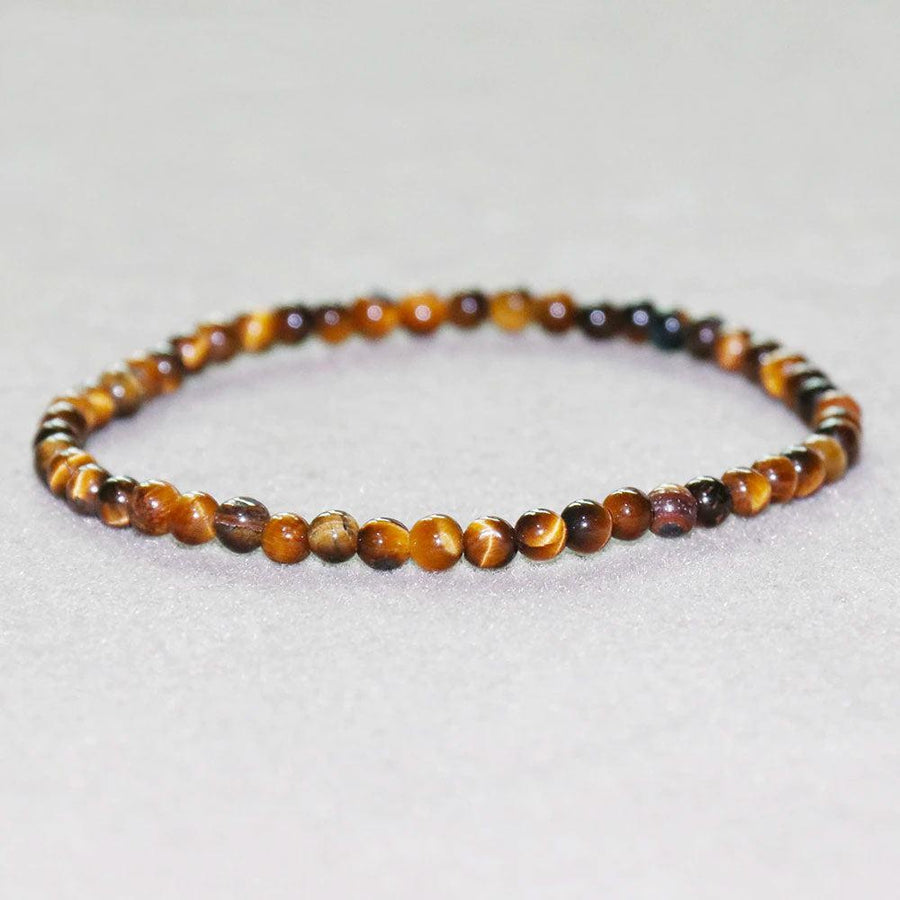 Mini Natural Tiger Eye Stone Bracelet