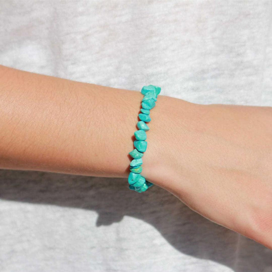 Turquoise Stone Bracelet - Unique and Stylish