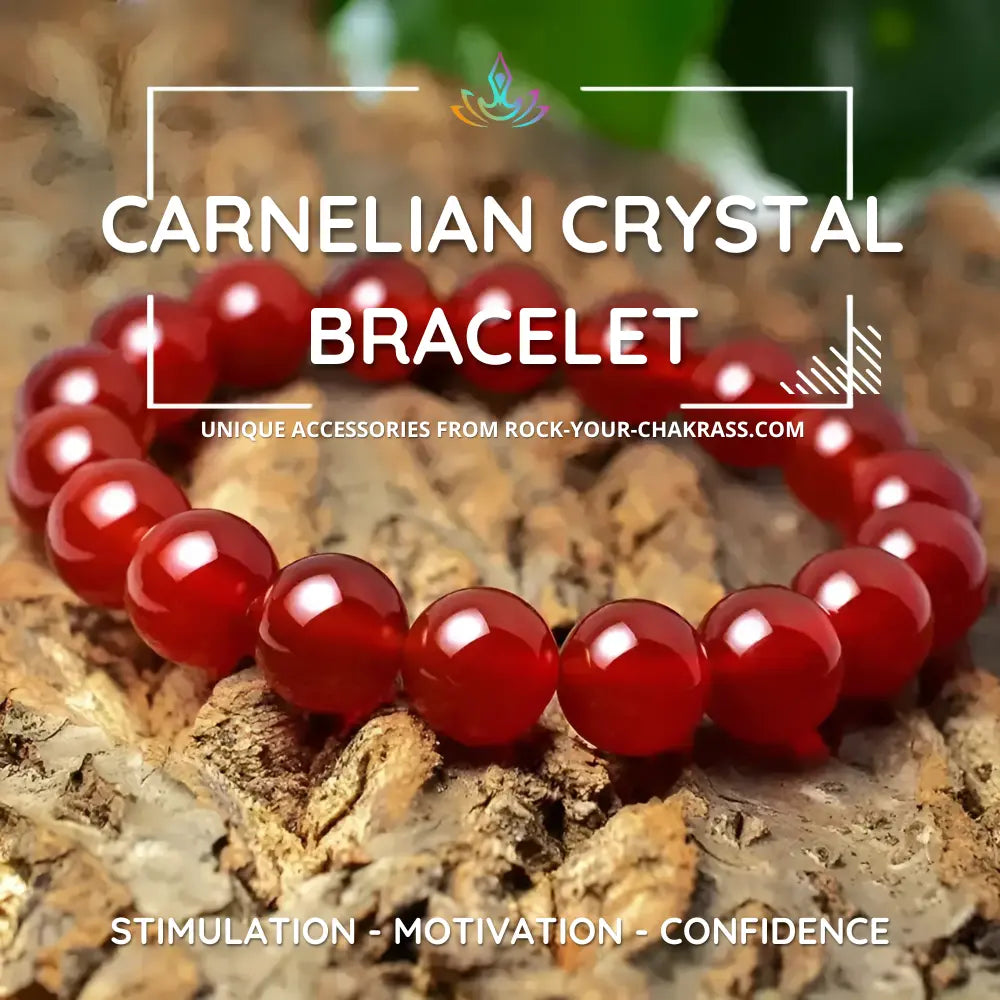 Carnelian Crystal Bracelet