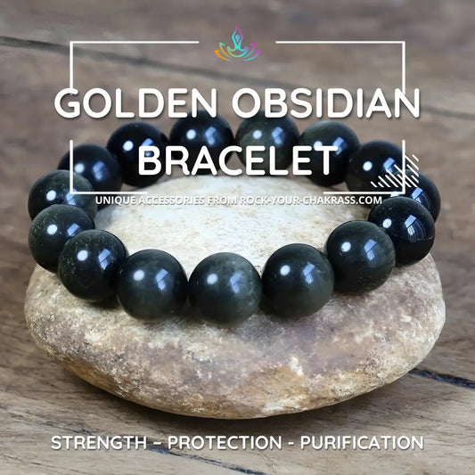 Golden Obsidian Bracelet