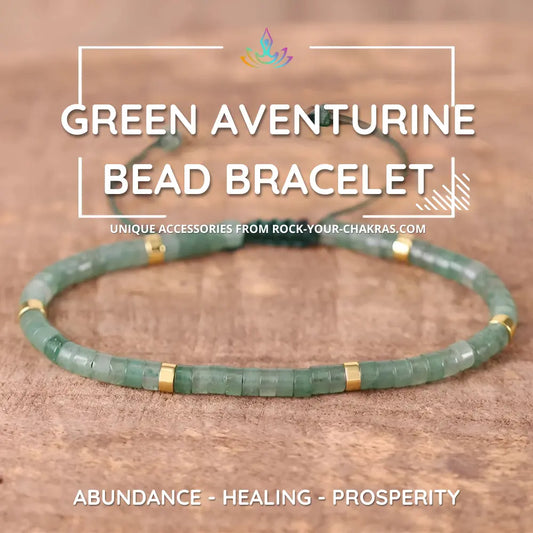 Green Aventurine Bead Bracelet