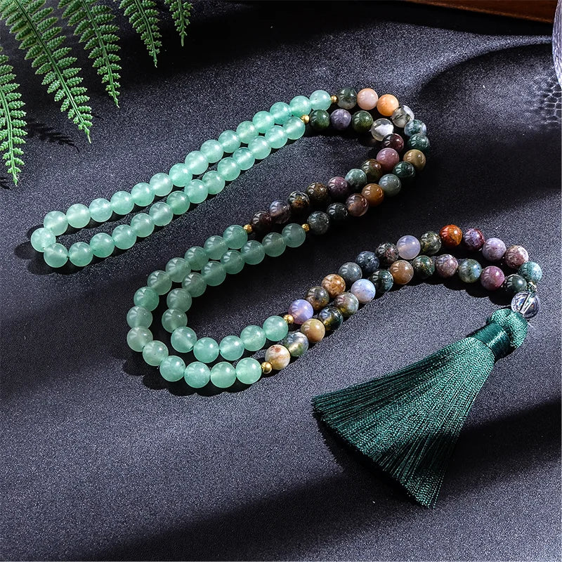 Aventurine Bracelet <br> Indian Agate