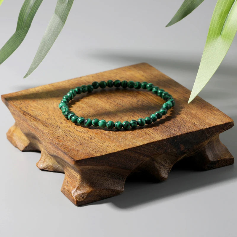 Malachite Beaded Bracelet