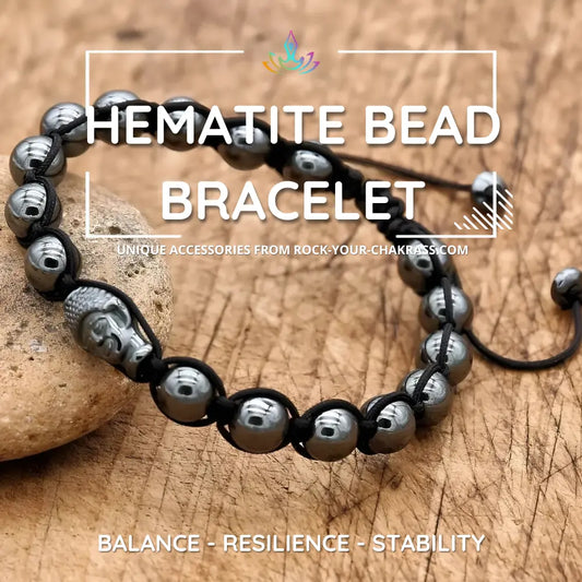 Hematite Bead Bracelet