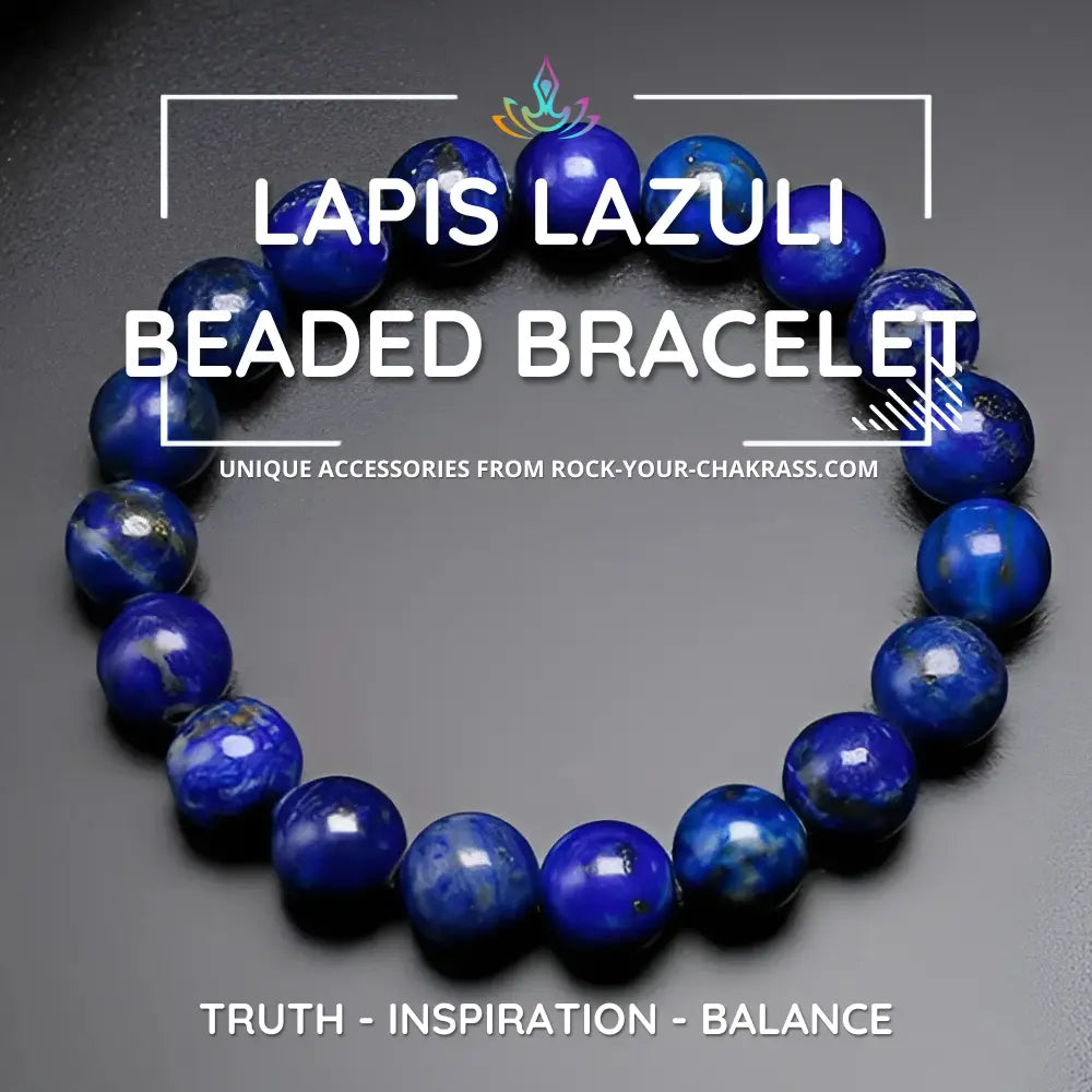 Lapis Lazuli Beaded Bracelet