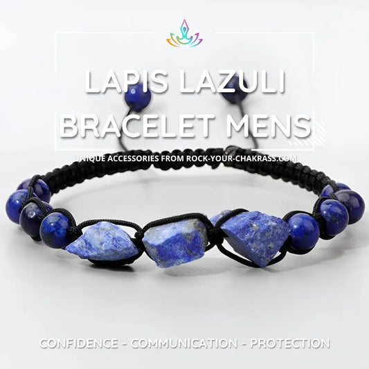 Lapis Lazuli Bracelet Mens