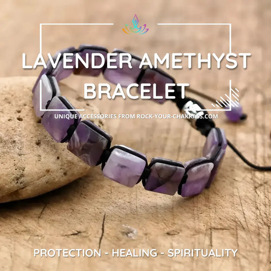 Lavender Amethyst Bracelet