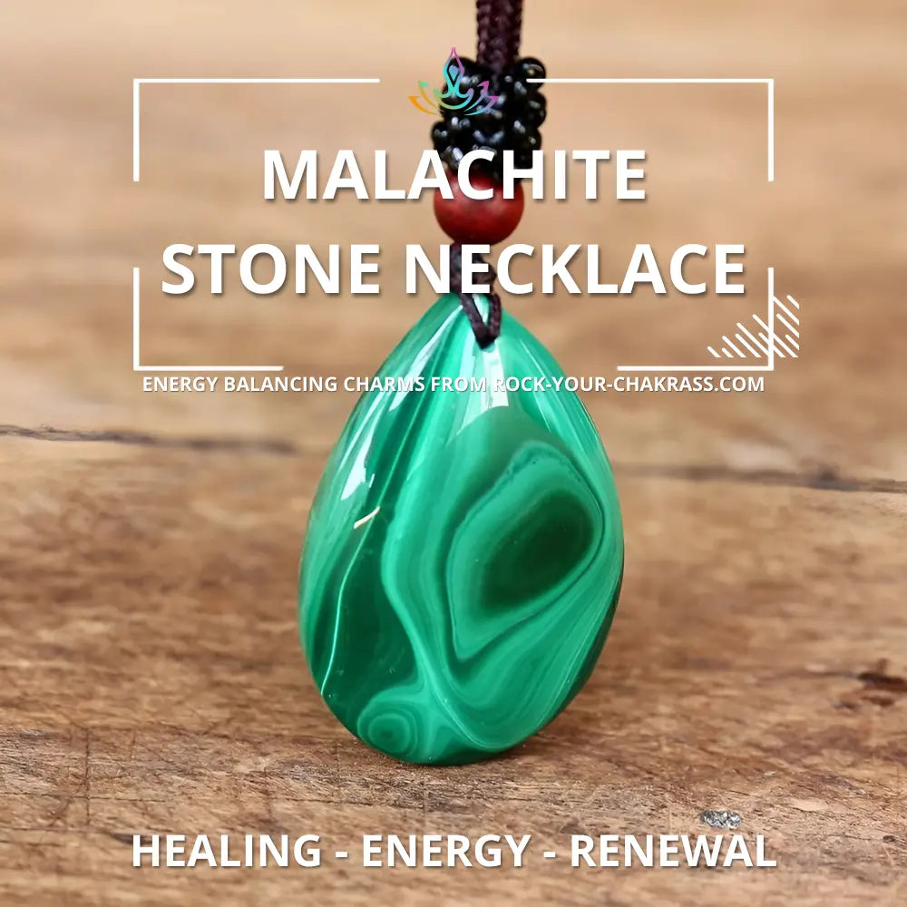 Malachite Stone Necklace