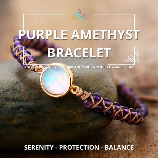 Purple Amethyst Bracelet