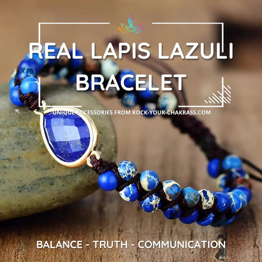 Real Lapis Lazuli Bracelet