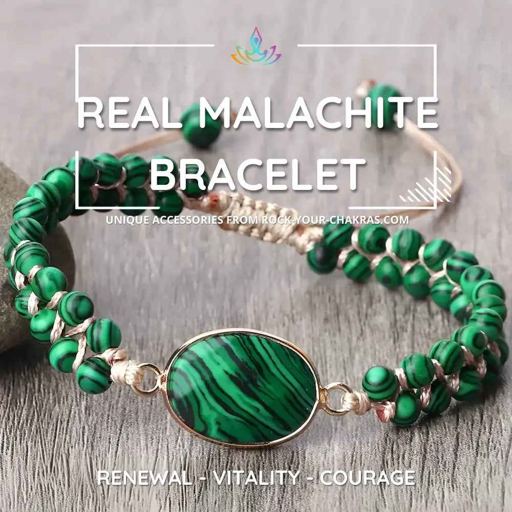 Real Malachite Bracelet