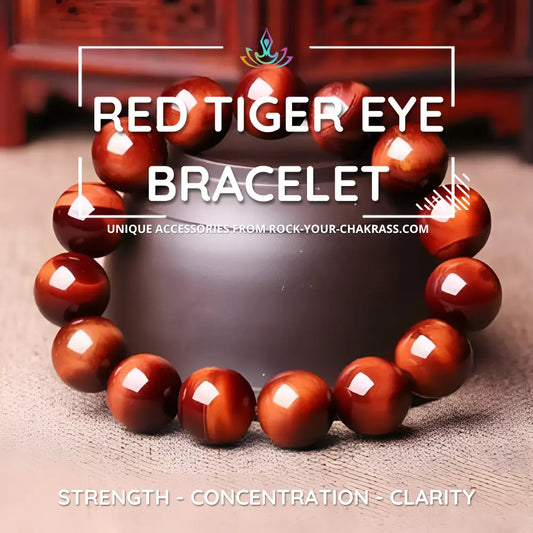 Red Tiger Eye Bracelet