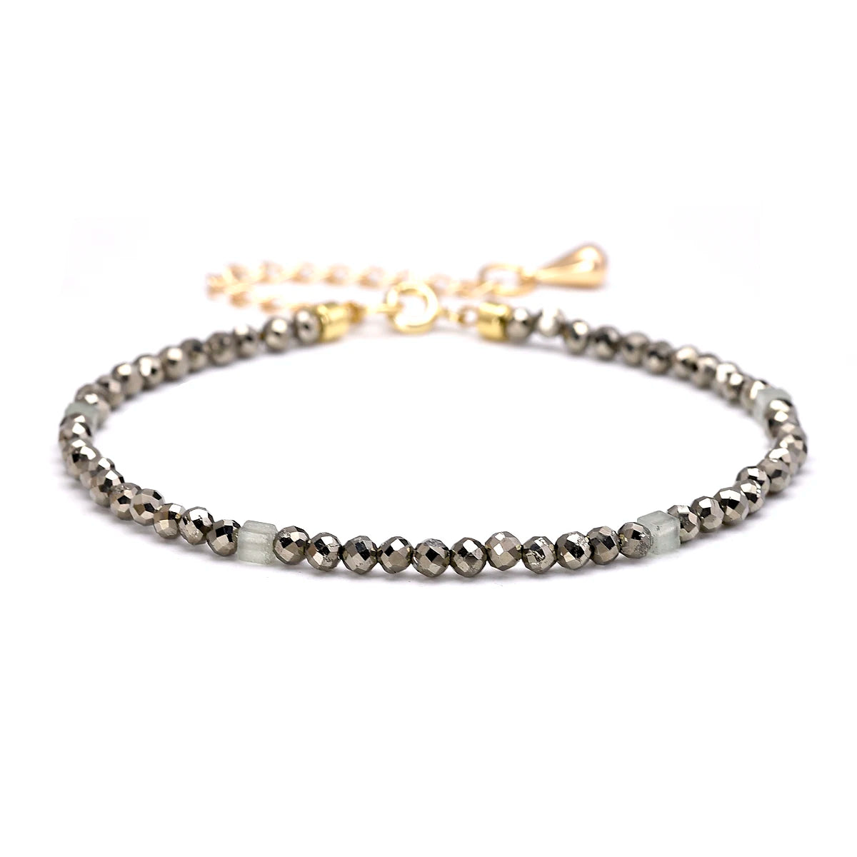 Genuine Pyrite Bracelet – Natural Energy & Protection