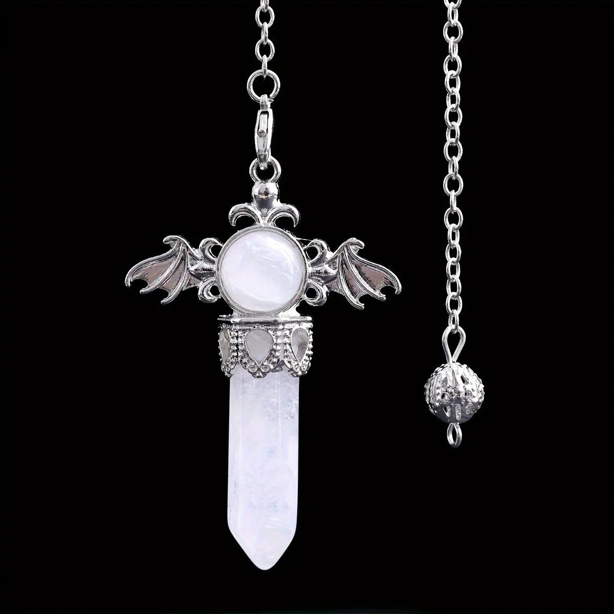 Crystal Pendulum Dowsing <br> Angel Wing