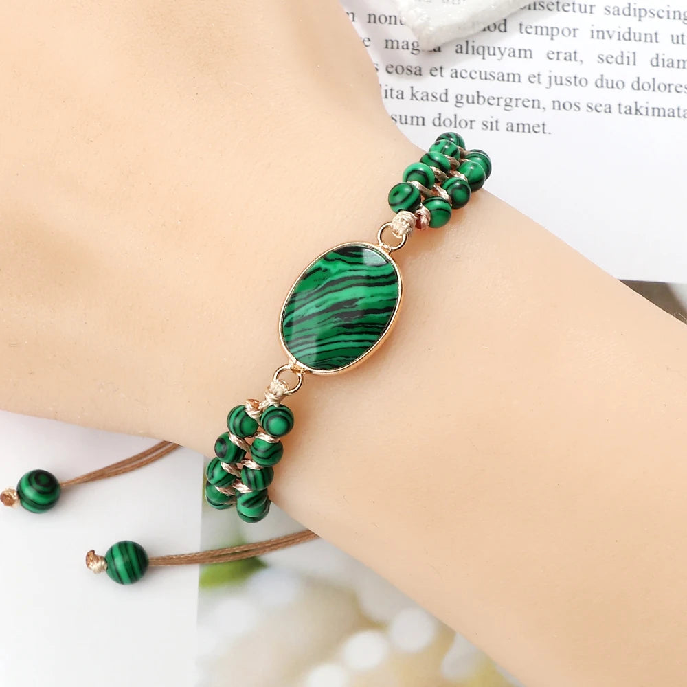 Real Malachite Bracelet