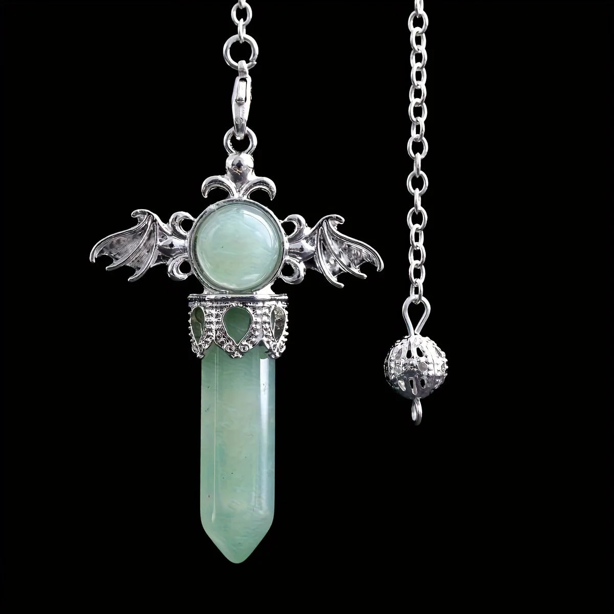 Crystal Pendulum Dowsing <br> Angel Wing