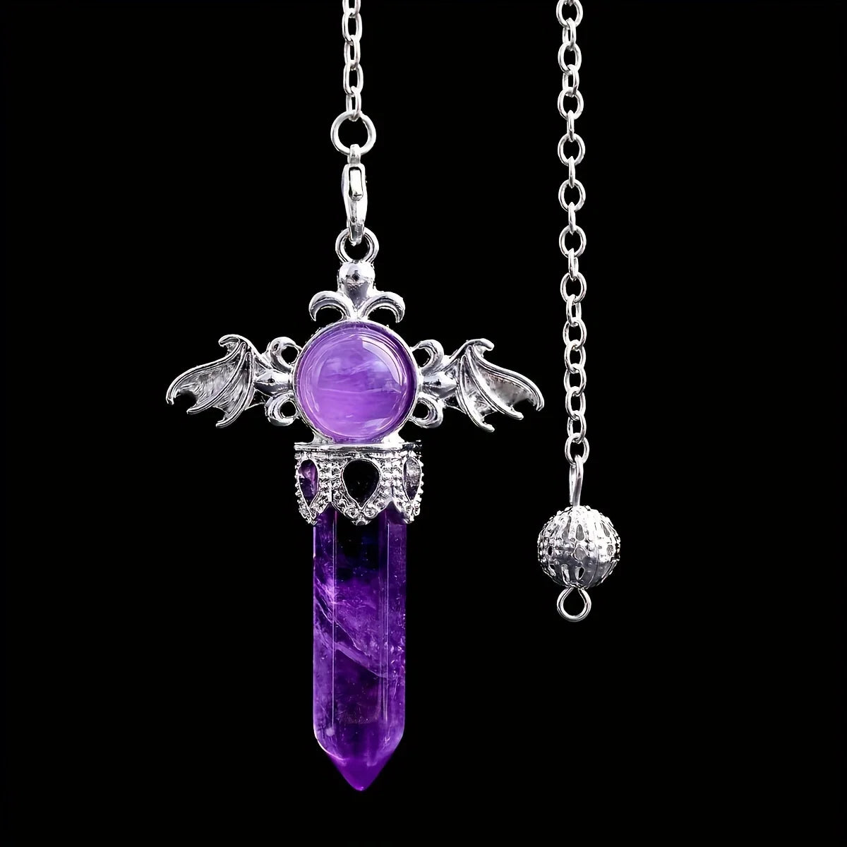 Crystal Pendulum Dowsing <br> Angel Wing