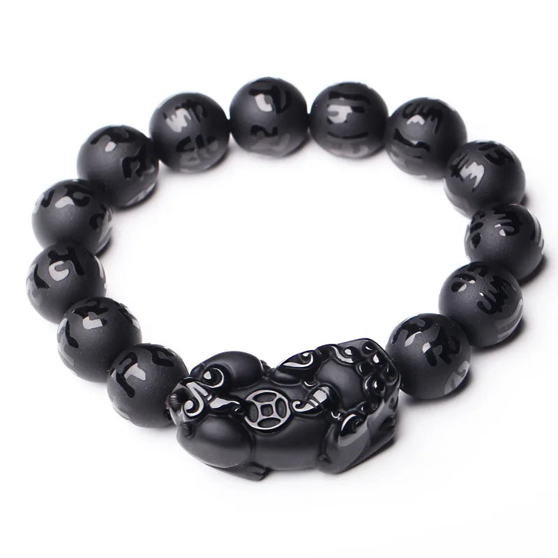 Feng Shui Obsidian Bracelet