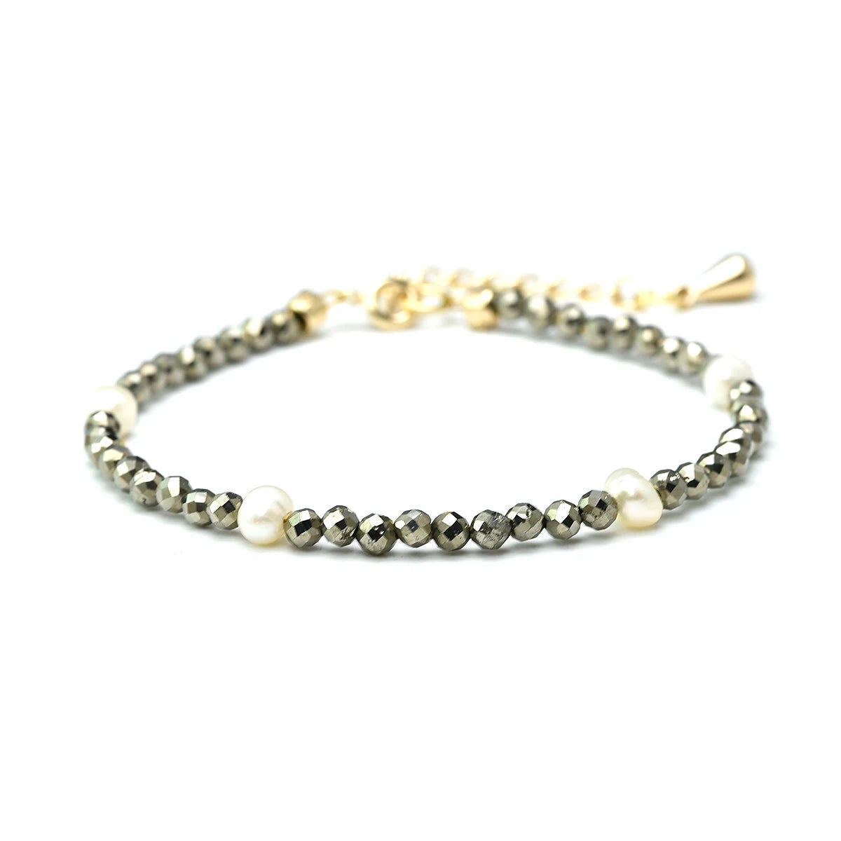 Genuine Pyrite Bracelet – Natural Energy & Protection