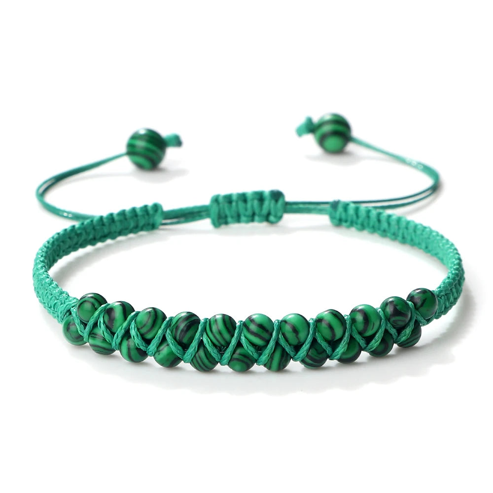 Bracelet Malachite Homme