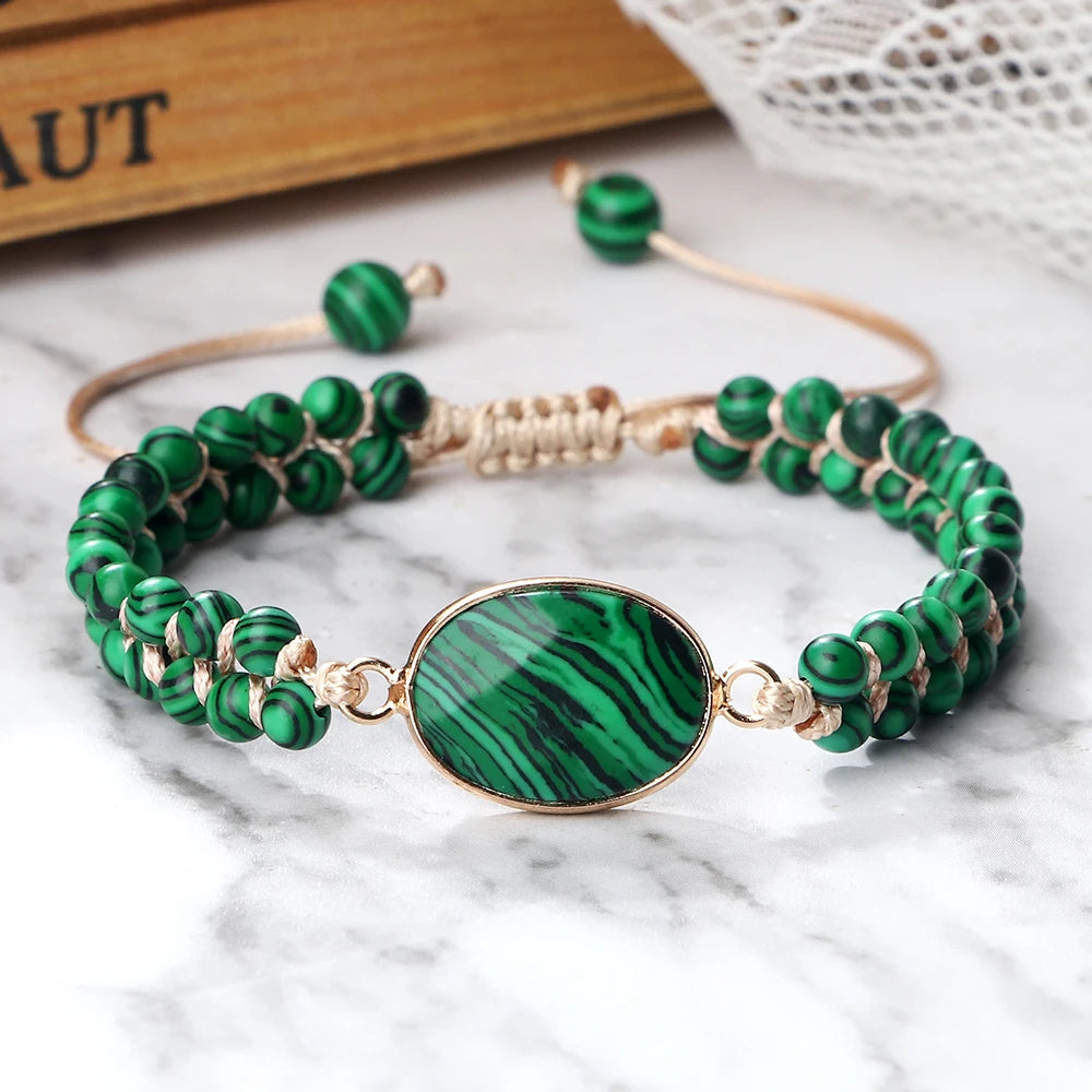 Real Malachite Bracelet