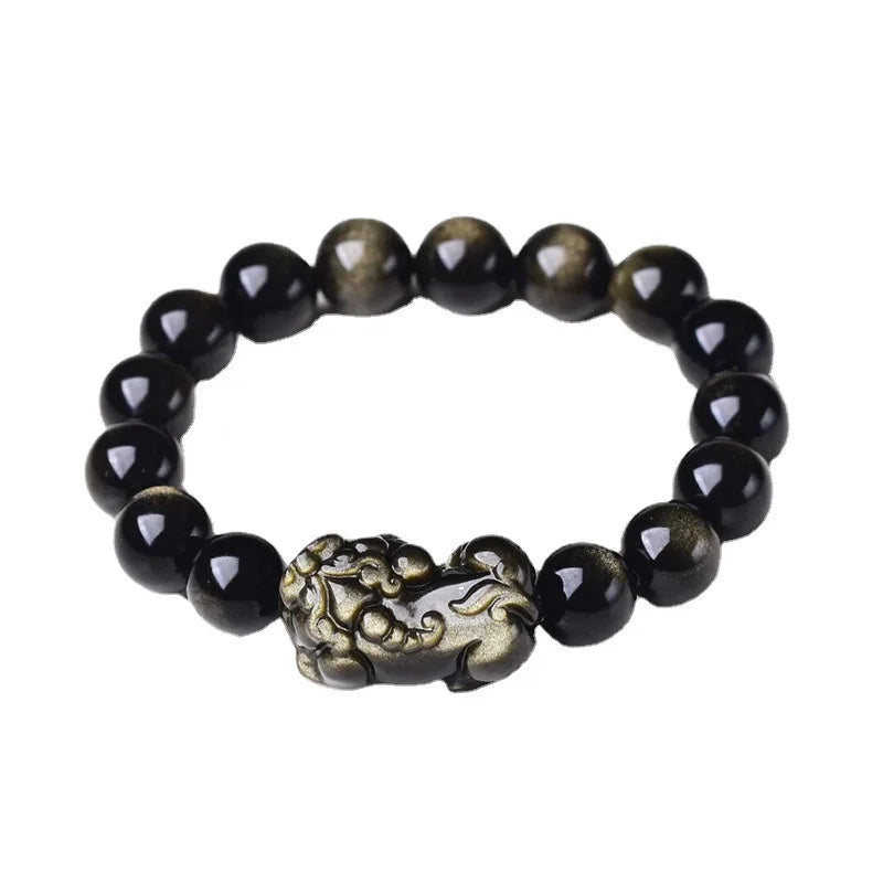 Feng Shui Black Obsidian Bracelet