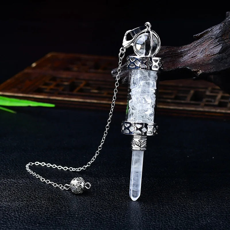 Pendulum Divination <br> Natural Stone Bottle